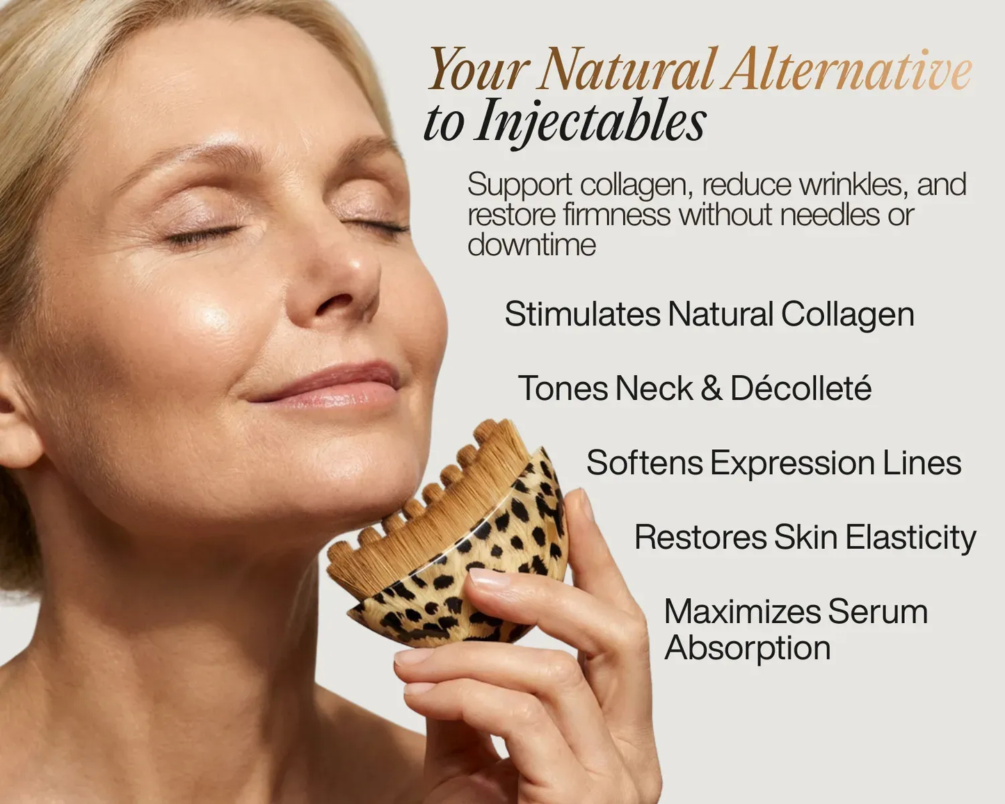 Lymphatic Face Brush